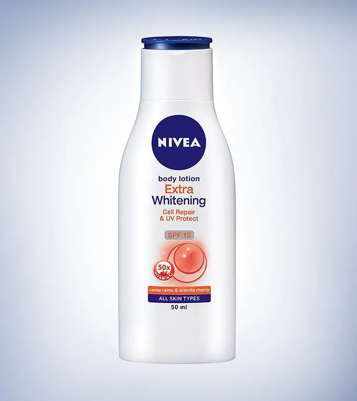 28773 nivea body extra whitening lotion application