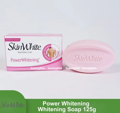 28819 step by step skinwhite soap application
