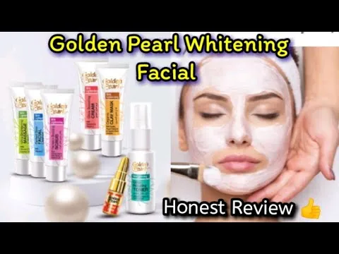 28908 golden pearl facial kit before after
