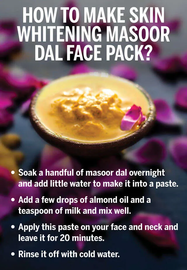28979 masoor dal face pack