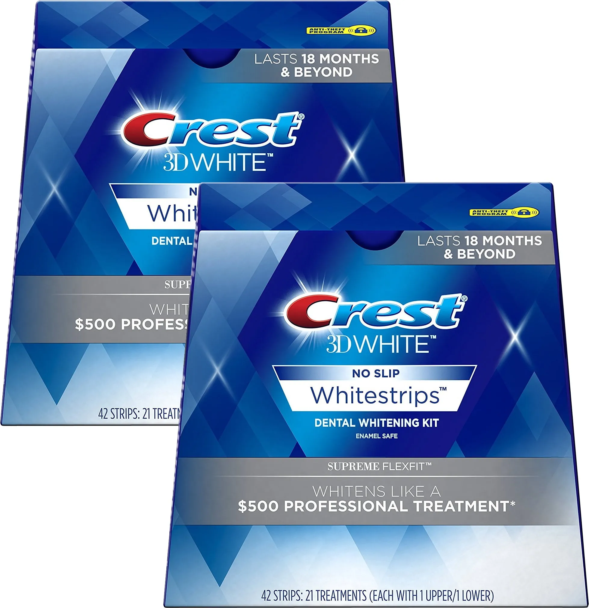 29018 applying crest whitening strips